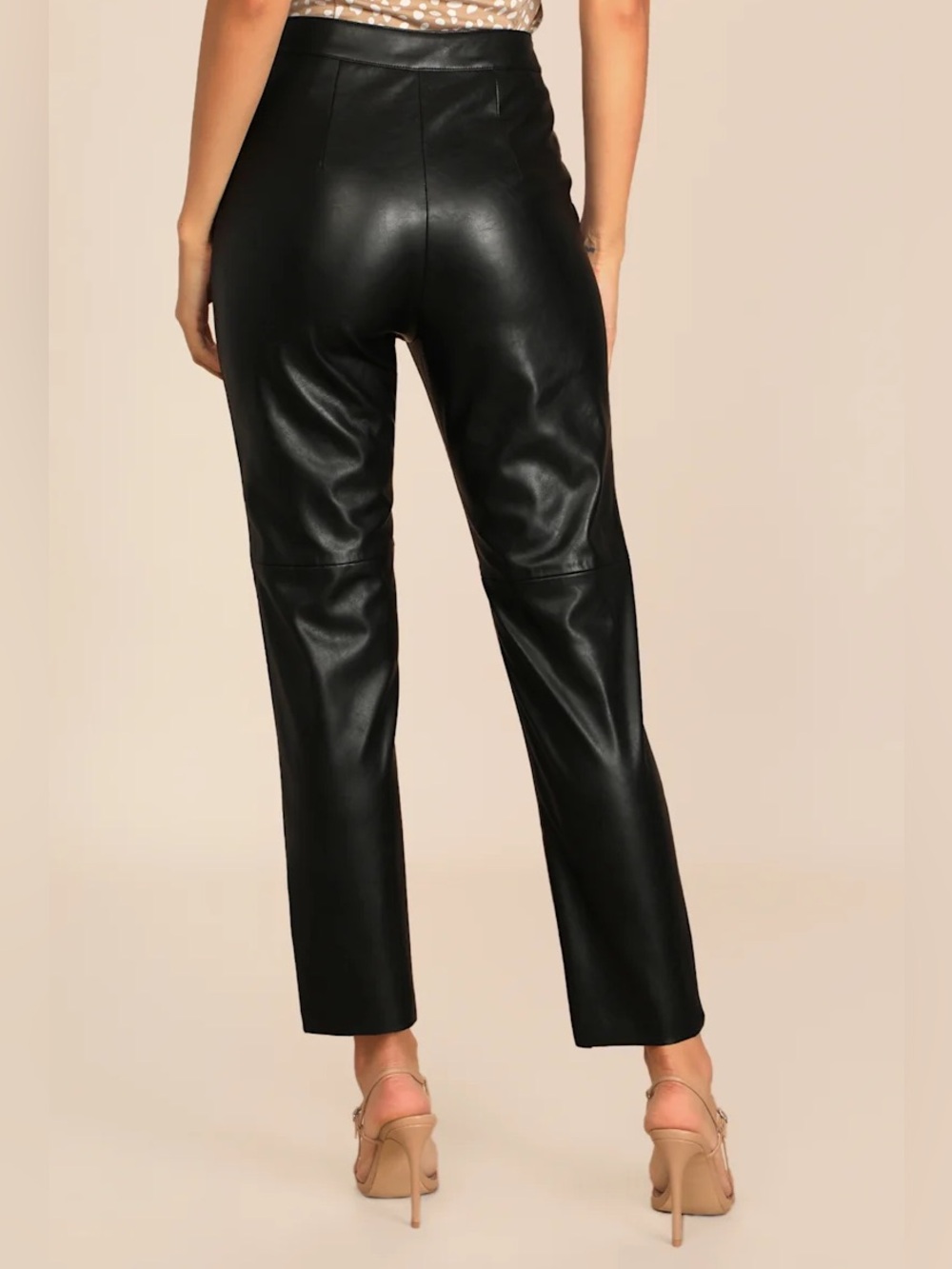 Lulus Pleather Pants - Picture 3 of 4